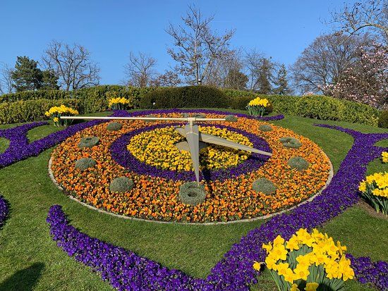Horloge fleurie de Genève